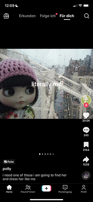 literally me on tiktok