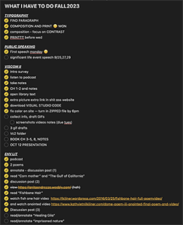 notes app to do list